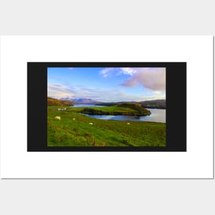 A late afternoon in the magical landscapes of the scottish Isle of Skye Posters and Art